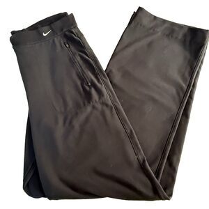 Nike Dri Fit Athletic Pants Womens Medium Black  RN#56323 CA#05553 Yoga